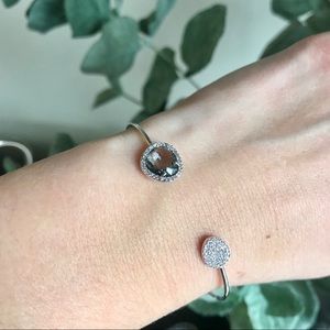 Expanded Gem Cuff Bracelet